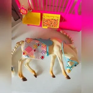 Barbie Toys Vintage 995 Barbie Feeding Fun Stable Mattel Horse Some Accessories Poshmark